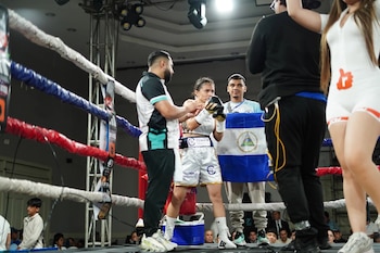 La boxeadora nicaragüense Carolina Zeledón afirmó que su objetivo es conquistar un título mundial para Nicaragua y para Matagalpa. (Foto: Redes Carolina "La Barbie" Zeledón)