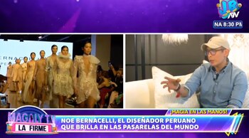 El diseñador de modas Noe Bernacelli realizará desfile de modas.