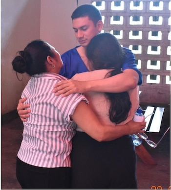 Edward Gaitán Gallegos sigue recluido en el Centro Penitenciario Jorge Navarro de Tipitapa, conocido como La Modelo, por parricidio agravado. (Imagen retomada del Ministerio del Interior)