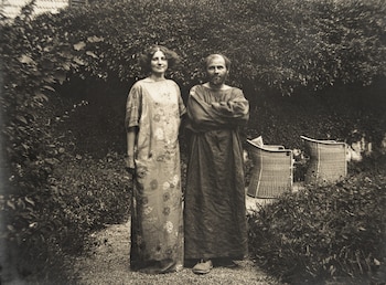 Gustav Klimt y Emilie Floege