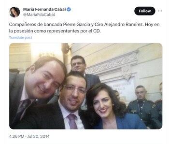 María Fernanda Cabal publicó en