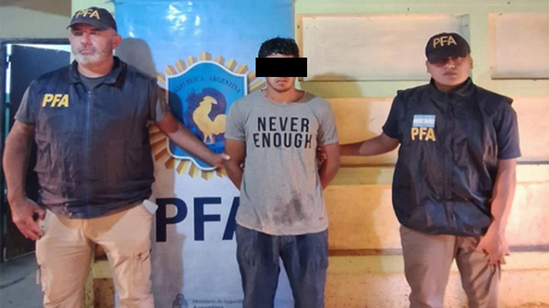 El sospechoso quedó detenido por trata de personas