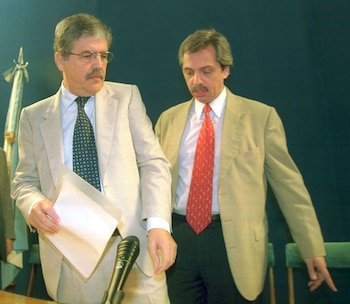 Alberto Fernandez y Julio de