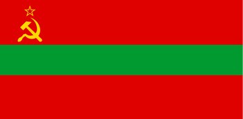 Bandera de Transnistria.
