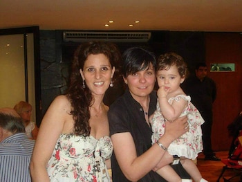 Viviana, Carolina y Alma