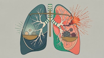 Cómo los pulmones ajustan su respuesta inmunitaria sin dañar sus propios tejidos