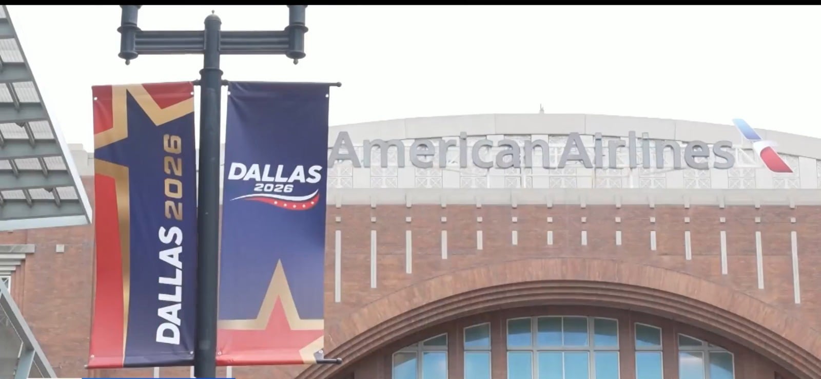 El operativo de seguridad en Victory Park comenzará el lunes antes del inicio formal de la convención republicana en Dallas (Captura de video)