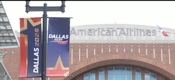 El operativo de seguridad en Victory Park comenzará el lunes antes del inicio formal de la convención republicana en Dallas (Captura de video)