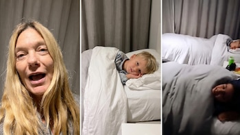 La divertida “negociación” de María Laura, una de las Trillizas de Oro, con sus nietos a la hora de dormir