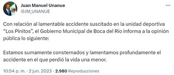 Juan Manuel Unanue, gobernador de