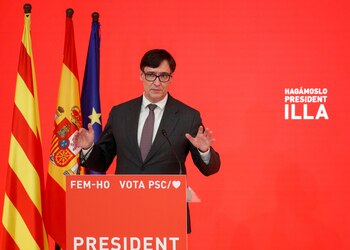 Salvador Illa, candidato al gobierno