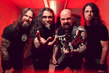 Slayer regresa a Bogotá en diciembre de 2026 para celebrar los 40 años de su icónico álbum 'Reign In Blood' - crédito cortesía Move Concerts