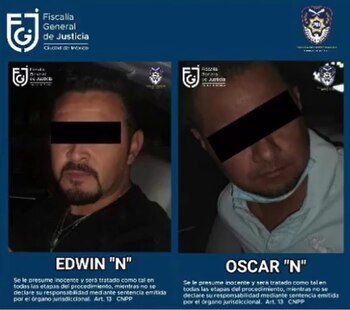 Dos de los detenidos son