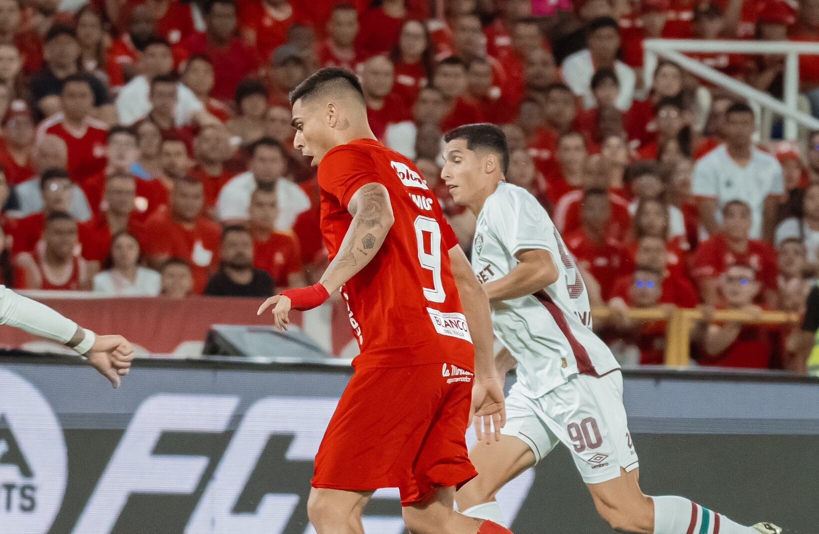 Los diablos rojos no pudieron con el campeón de la Copa Libertadores 2023 en Cali - crédito @AmericadeCali / X