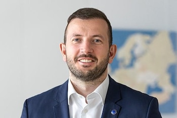 Mindaugas Sinkevičius, primer ministro de Lituania