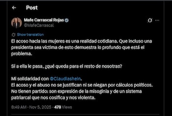 Mafe Carrascal habló del acoso