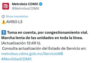 Avance en tiempo real de