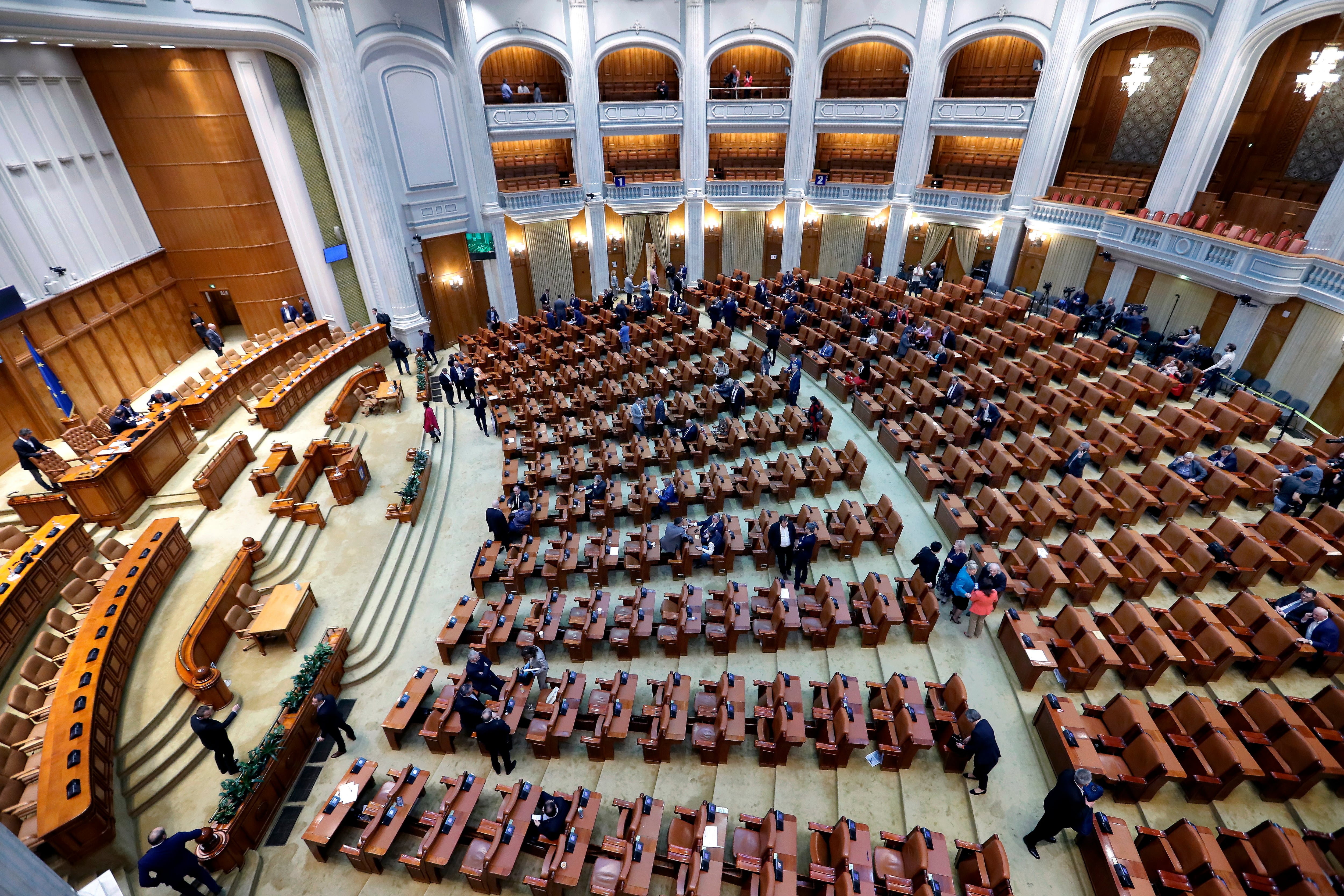 Vista del Parlamento rumano. EFE/EPA/ROBERT GHEMENT/Archivo