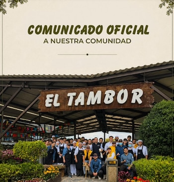 La empresa El Tambor rechazó las amenazas y denunció intimidaciones contra su personal - crédito @eltambor_rest/tiktok