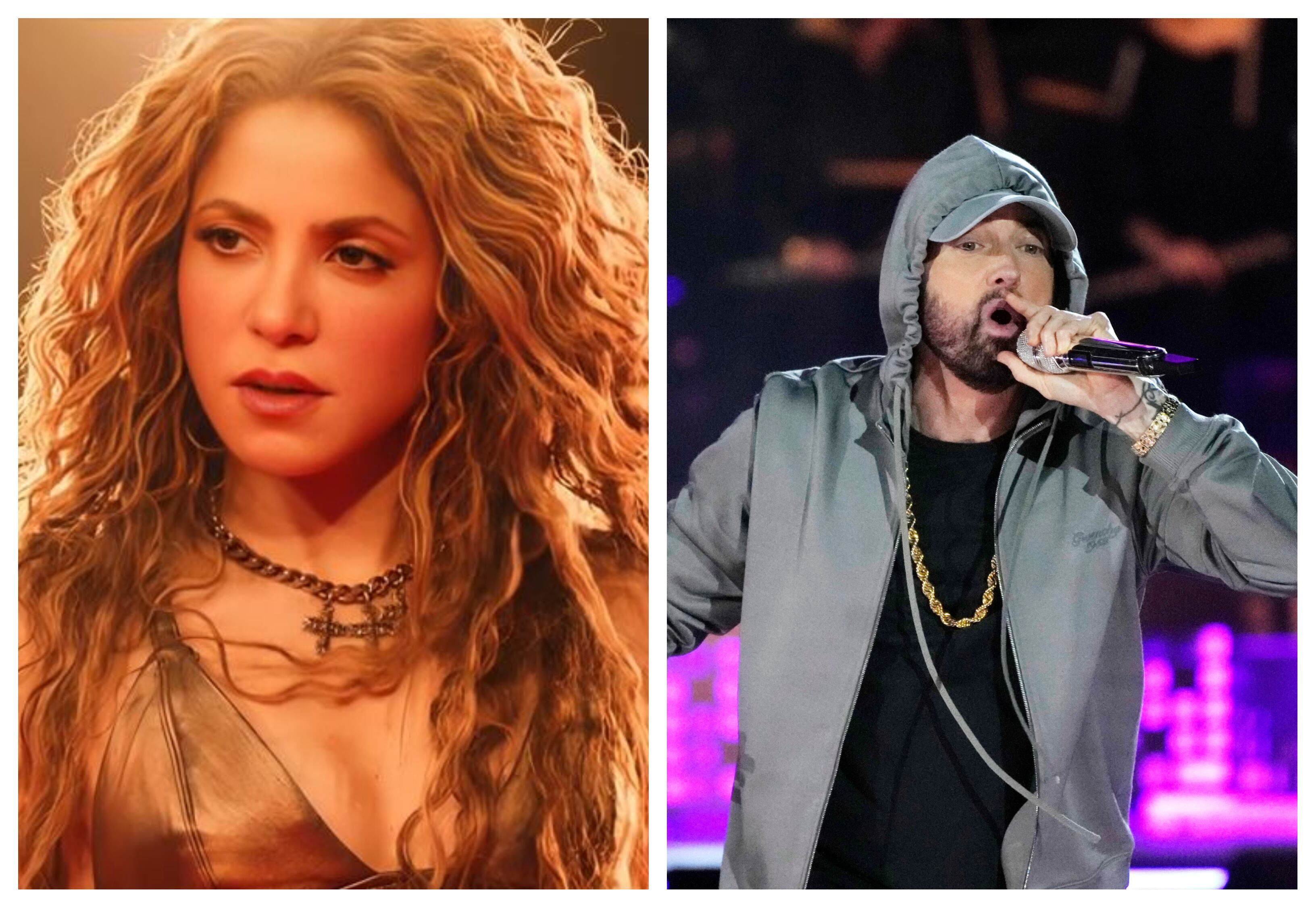 En la plataforma digital de música, la cantante alcanzó un nuevo récord mundial que la coloca como la artista debutante antes del 2000 con más oyentes mensuales, por lo que superó al legendario rapero estadounidense Eminem - crédito @shakira / @billboard / IG