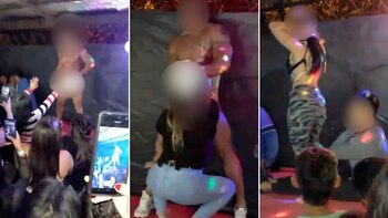 Video: strippers, escenas hot y