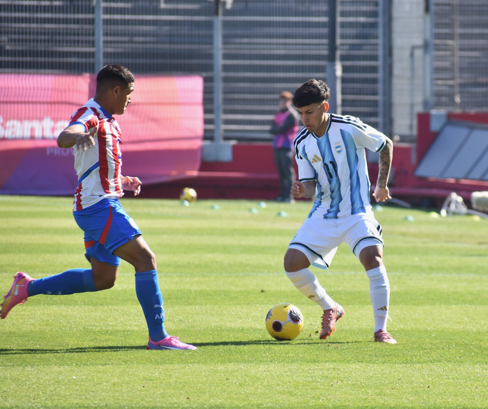 Argentina inició su camino en los Juegos Suramericanos ante Paraguay (@Argentina)