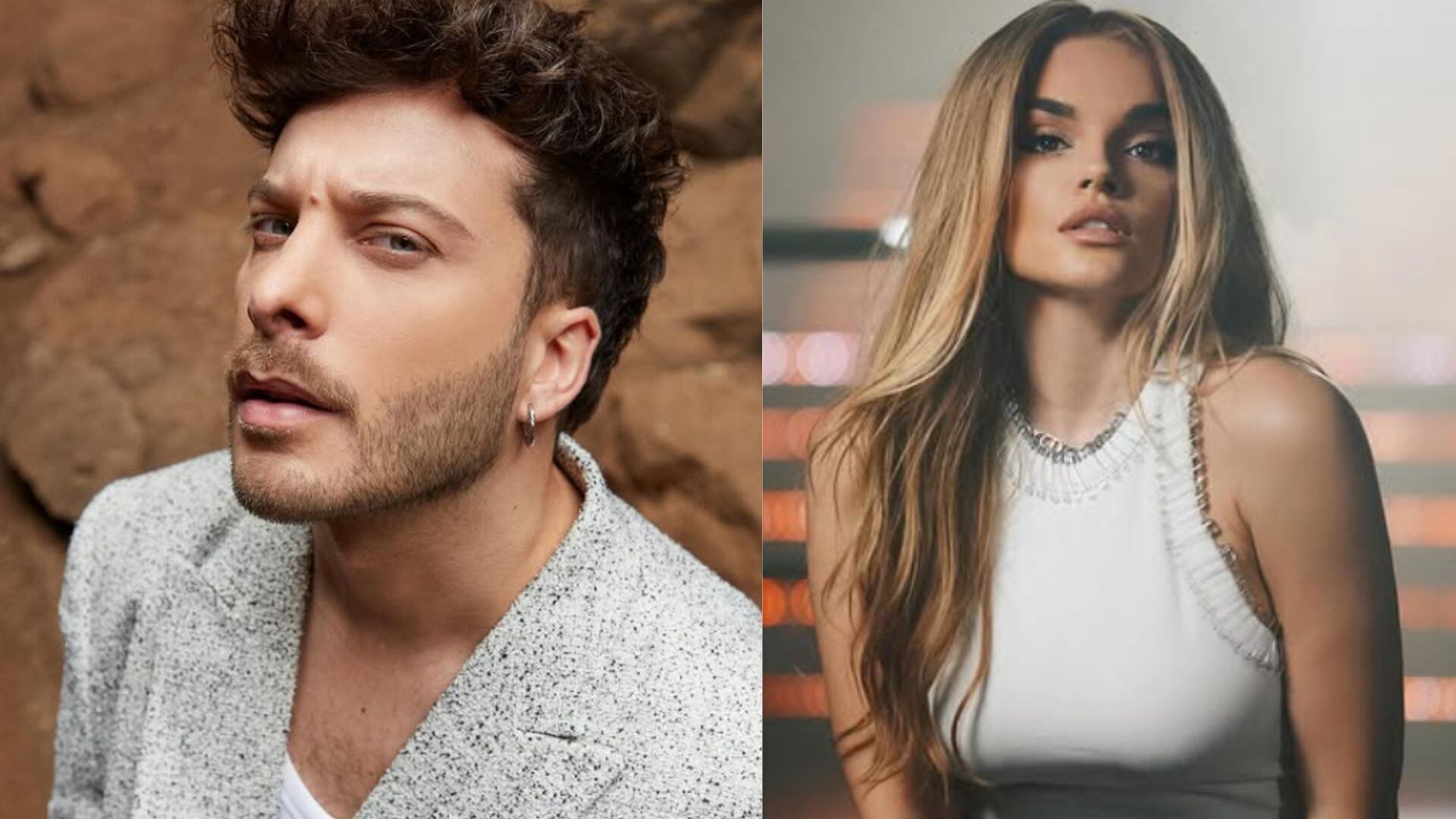 Blas Cantó/Melody. (Instagram)