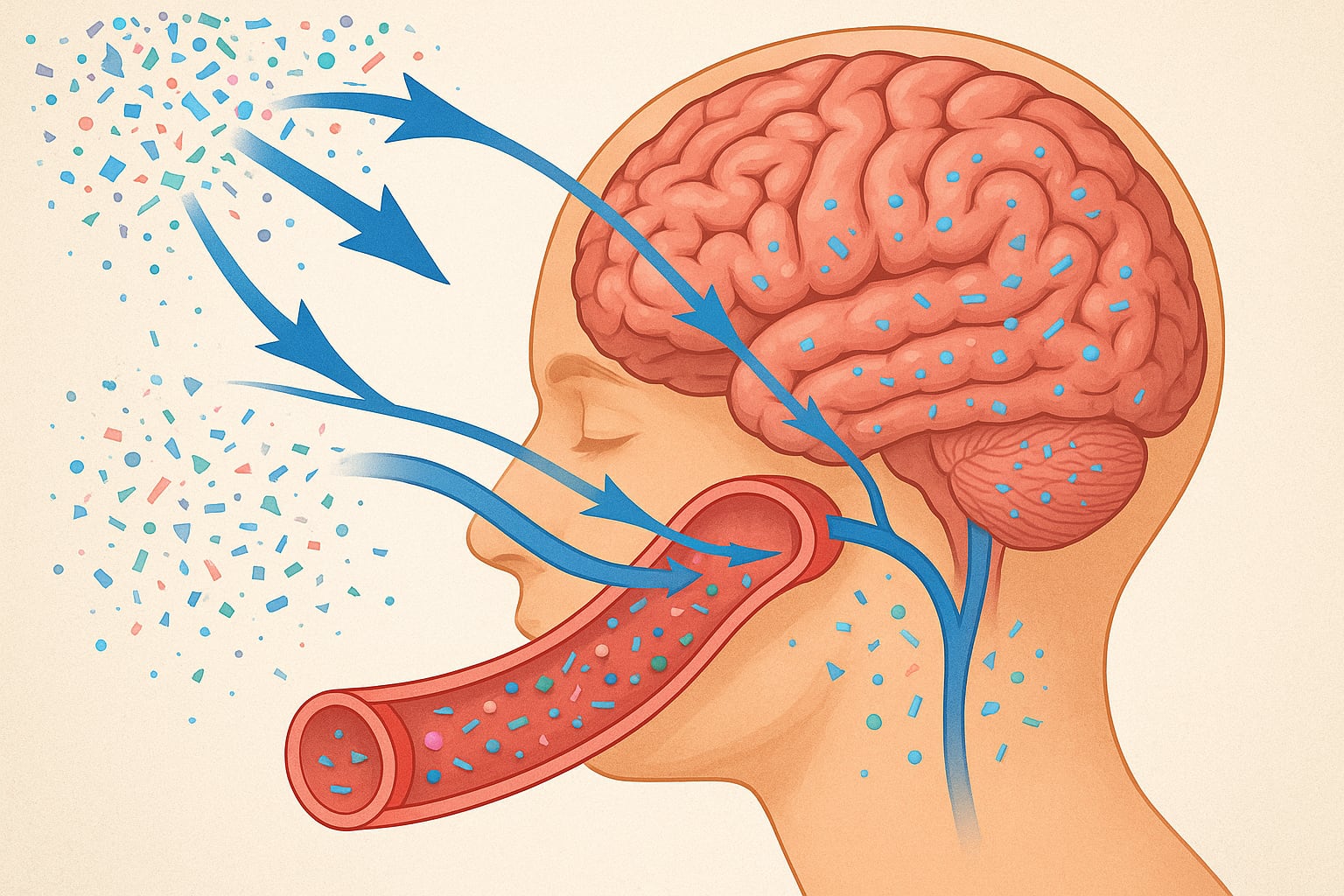 Los expertos hacen hincapié en que es imposible evitar los microplásticos, que ingresan tanto por el aire como en líquidos o alimentos (Imagen Ilustrativa Infobae)