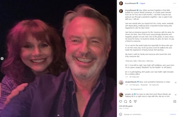 Bryce Dallas Howard despide a Sam Neill