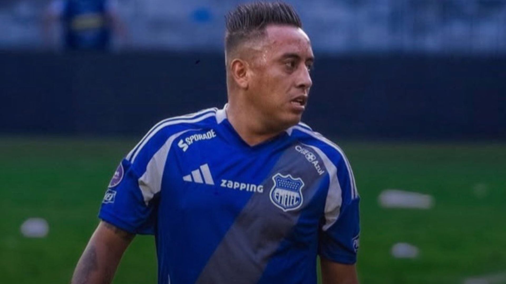 Christian Cueva lleva 2 goles y 2 asistencias con Emelec desde su llegada a mediados de este año. - créditos: Difusión