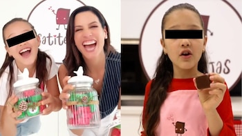Hija de María Pía Copello lanza su negocio gastronómico, llamado 'Catitejas'. Captura/TikTok