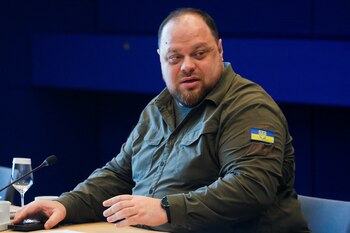 El presidente del parlamento ucraniano