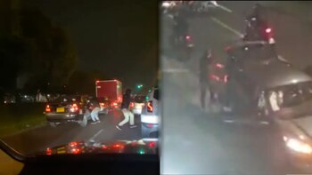 Graban a ladrones que en