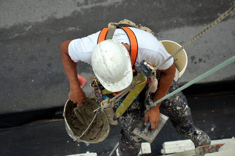La construcción, uno de los rubros que cayó en Uruguay en el tercer trimestre del año (MTSS)