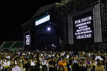 Las imágenes de la decepción