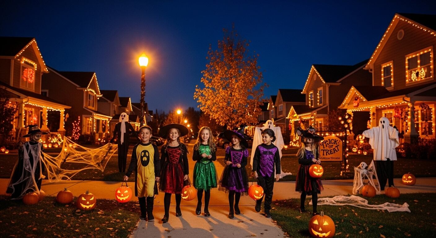 Entre misterios paganos y leyendas urbanas, el recorrido de esta fórmula revela cambios en la vida cotidiana, la convivencia vecinal y la expansión internacional de la celebración. (Imagen Ilustrativa Infobae)