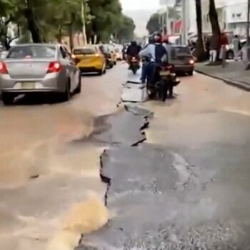 Gran parte de Bucaramanga está