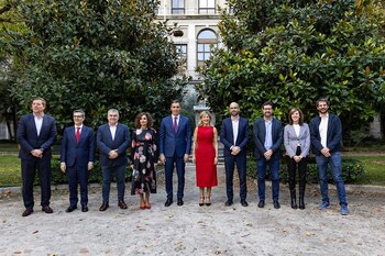 Pedro Sánchez y Yolanda Díaz,