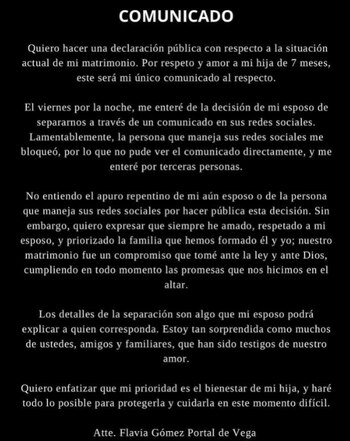 Moisés Vega anuncia que se