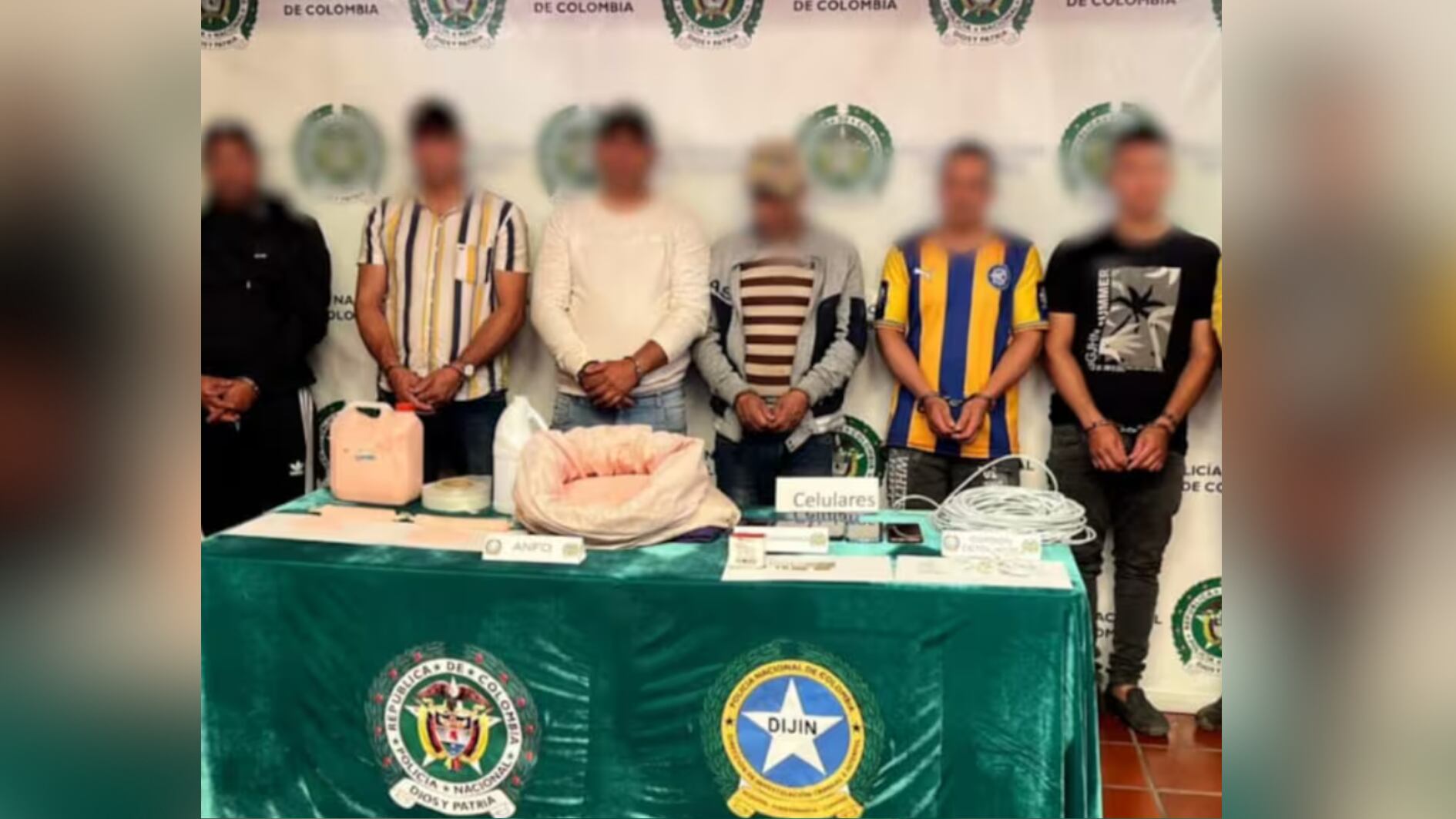 Los detenidos se hacían 19 millones de pesos al mes - crédito Policía de Carabineros