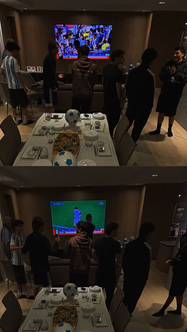 La familia de Wanda Nara se reúne para ver el debut de Argentina en el Mundial 2026, compartiendo una cena temática con motivo del importante evento deportivo.