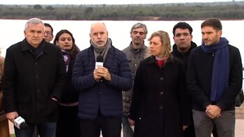 Horacio Rodríguez Larreta presentó hoy