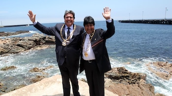 Bolivia Mar simboliza un gesto