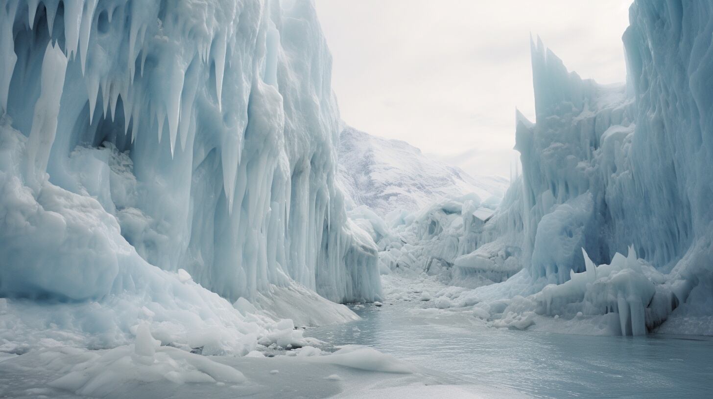 Las autoridades han resaltado que el glaciar Mendenhall y sus alrededores son peligrosos para los visitantes. (Imagen Ilustrativa Infobae)