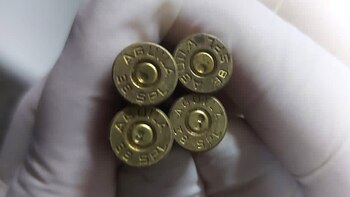 Los proyectiles que tenía el