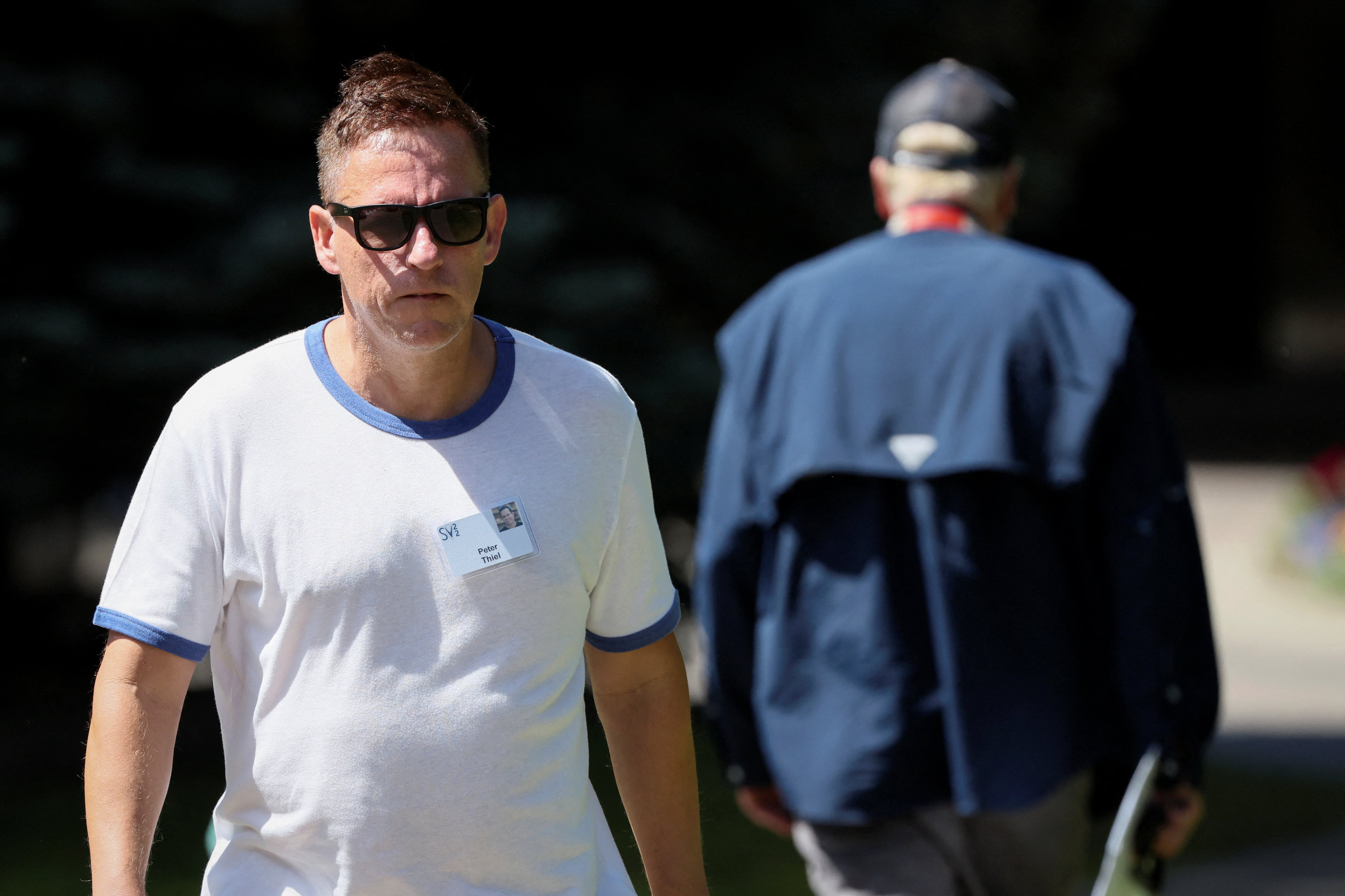 Peter Thiel durante una conferencia de medios de Allen and Co. en Sun Valley, Idaho (Imagen de archivo / Reuters /Brendan McDermid)