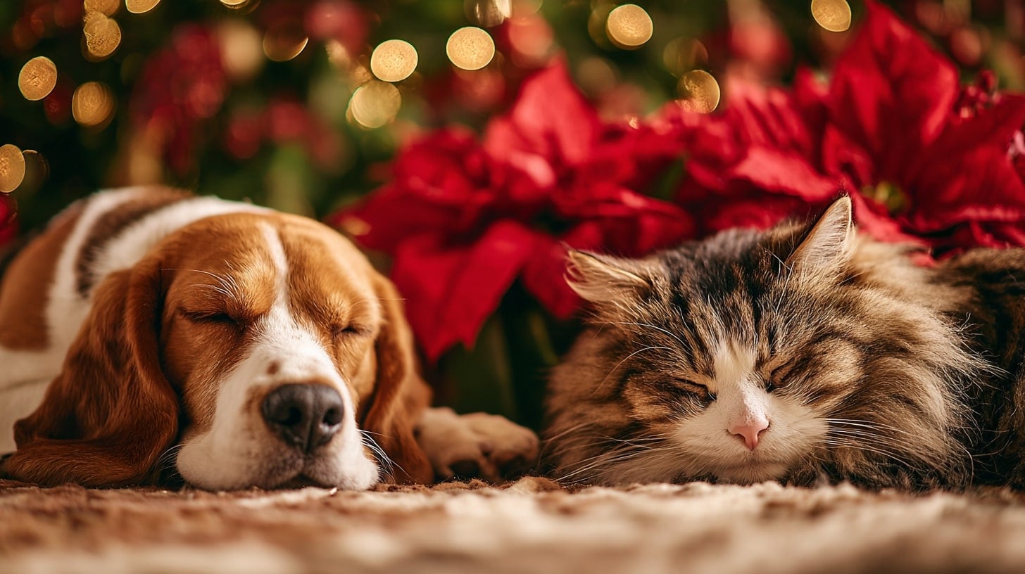 Diversos estudios confirman que la convivencia con perros y gatos ayuda a regular el bienestar emocional durante las fiestas de fin de año (Imagen Ilustrativa Infobae)