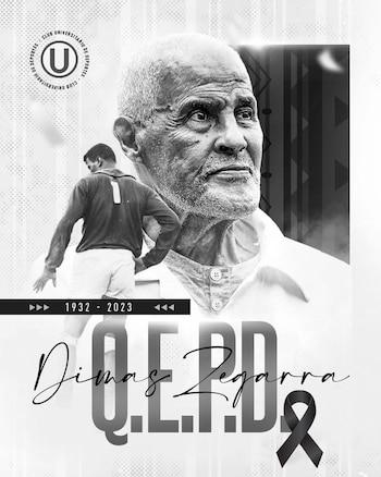 Universitario realizó publicación tras fallecimiento