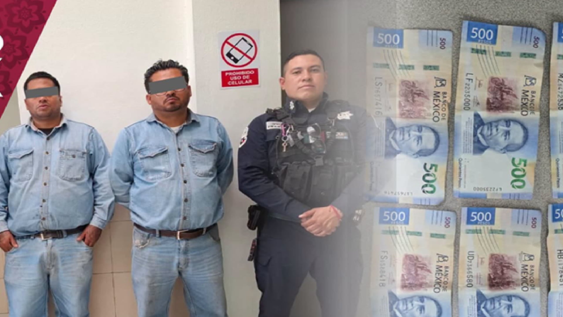 CFE extorsión detenidos Tultitlán Edomex (foto: Gob Tultitlán)