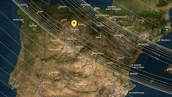 La predicción oficial de la Aemet para el día del eclipse solar: “Pueden formarse nubes a mediodía en zonas de montaña”